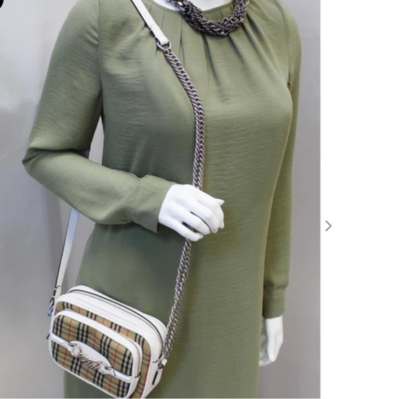 🤍🤍🤎Burberry Check Link Camera Bag 🤎🤍🤍 - Picture 14 of 14